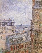 Vincent Van Gogh Paris seen from Vincent-s Room In the Rue Lepic oil painting picture wholesale